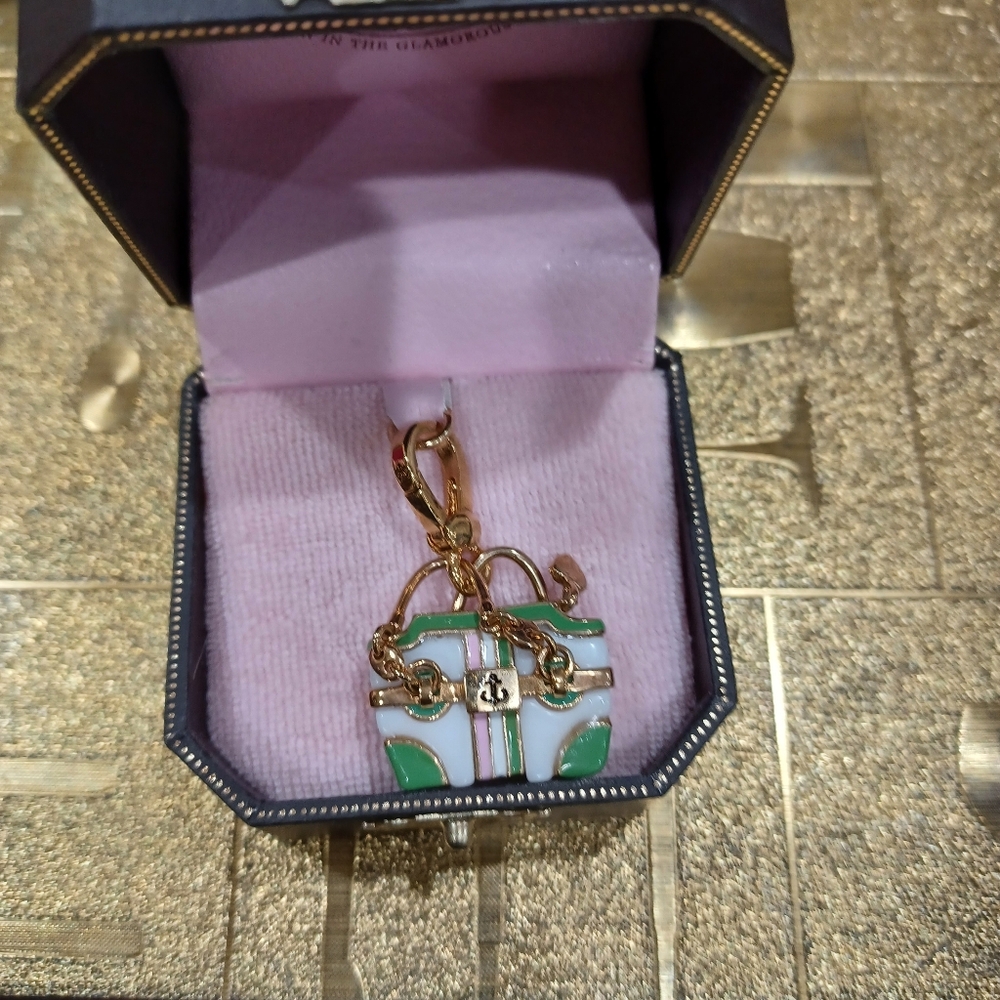 Juicy couture purse charm